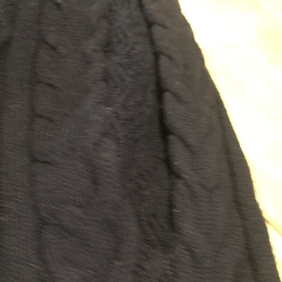 Talbot Navy Cable Knit Poncho Sweater XS - Picture 8 of 9